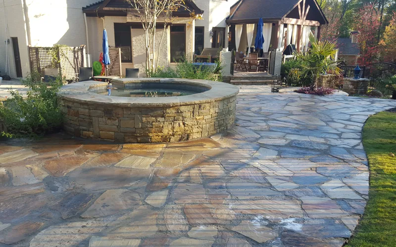 Custom Patios by 4 Seasons Landscaping