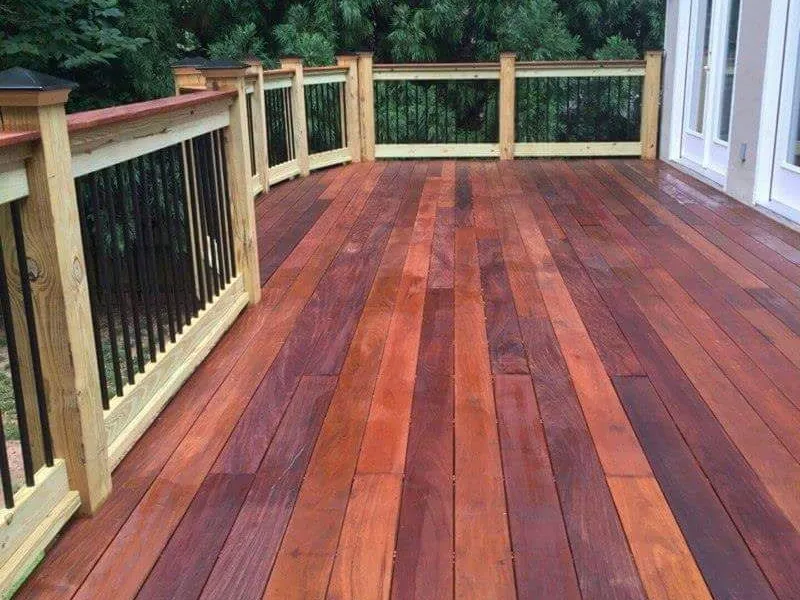 Deck construction project by 4 Seasons in North Atlanta (photo 13)