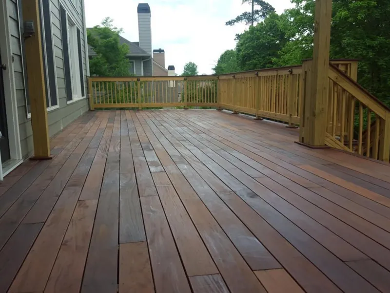 Deck construction project by 4 Seasons in North Atlanta (photo 2)