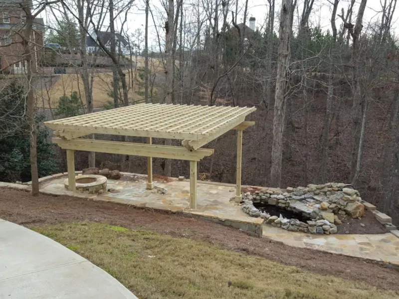 Deck construction project by 4 Seasons in North Atlanta (photo 4)