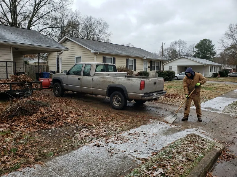 Snow and Ice Removal by 4 Seasons Landscaping