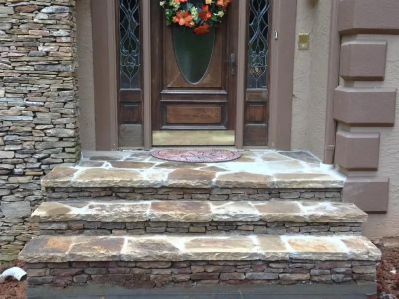 Hardscaping project by 4 Seasons in North Atlanta: paver and stone work (photo 10)