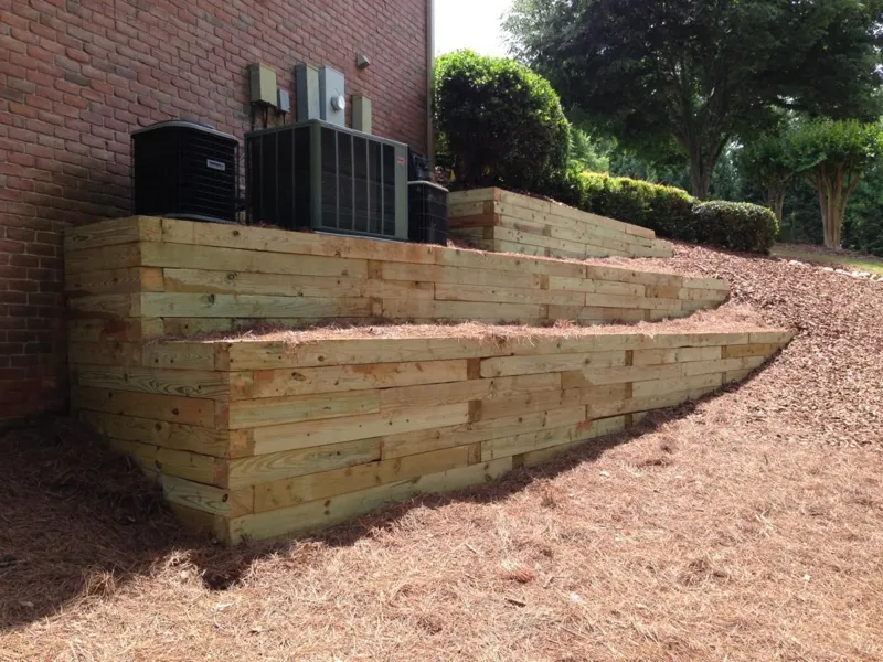 Retaining wall built by 4 Seasons in North Atlanta (photo 4)
