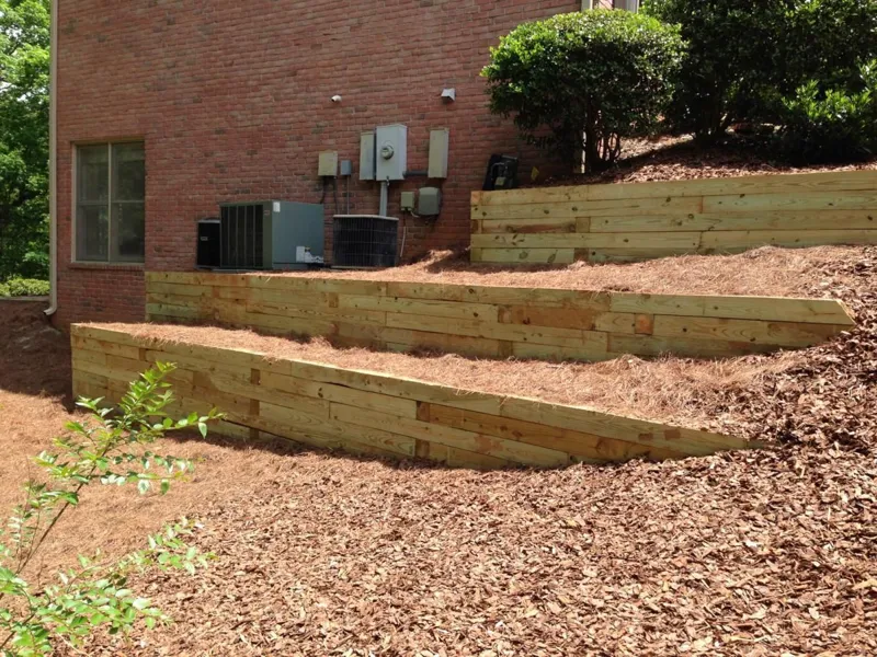 Retaining wall built by 4 Seasons in North Atlanta (photo 8)